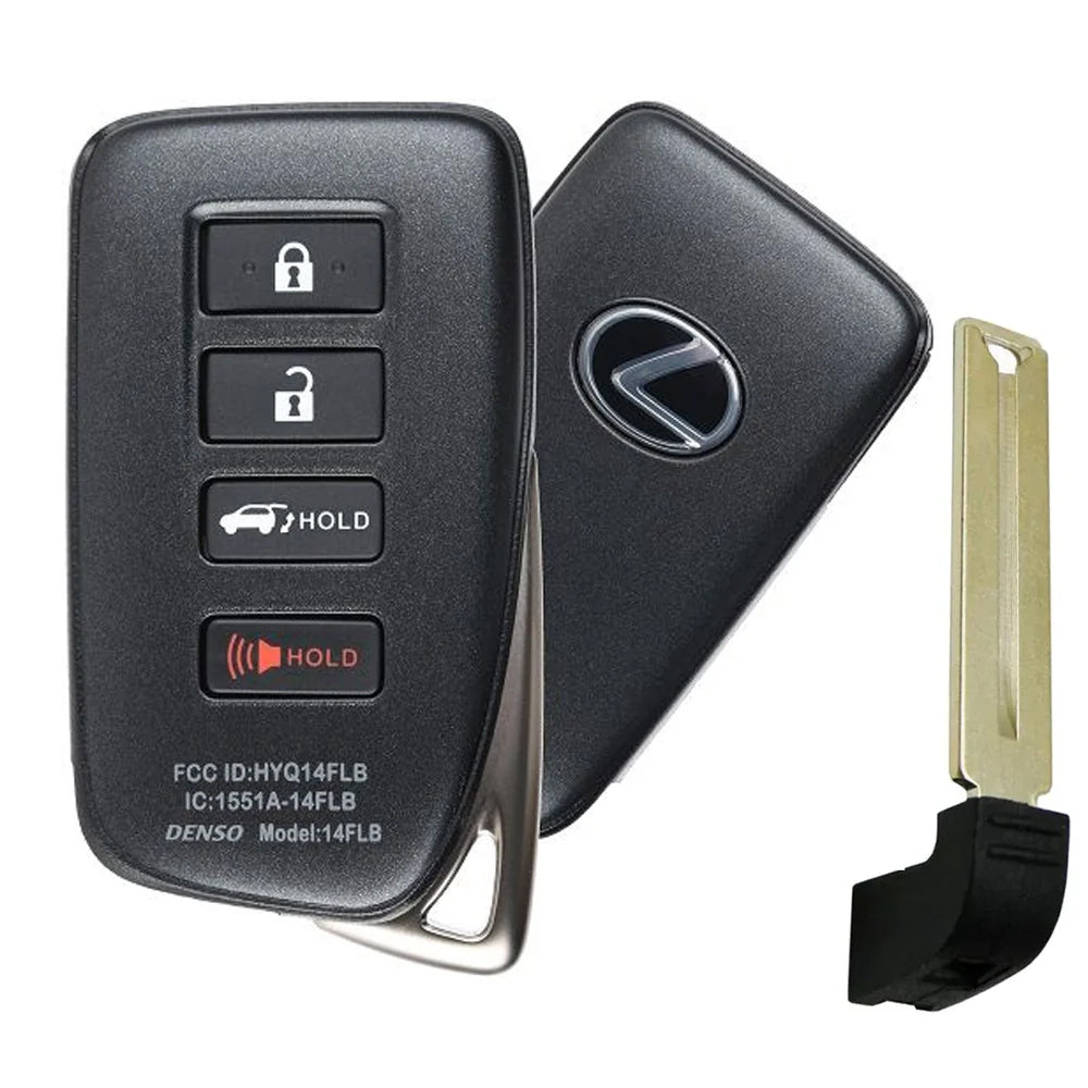2021 - 2022 Lexus Smart Key 4B Fob W/ Hatch FCC# HYQ14FLB - 8990H-0E290