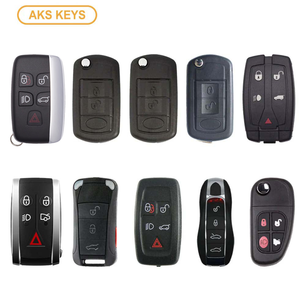 Automotive Smart Remotes Starter Pack-2 with 10 Land Rover Jaguar Porsche Remotes