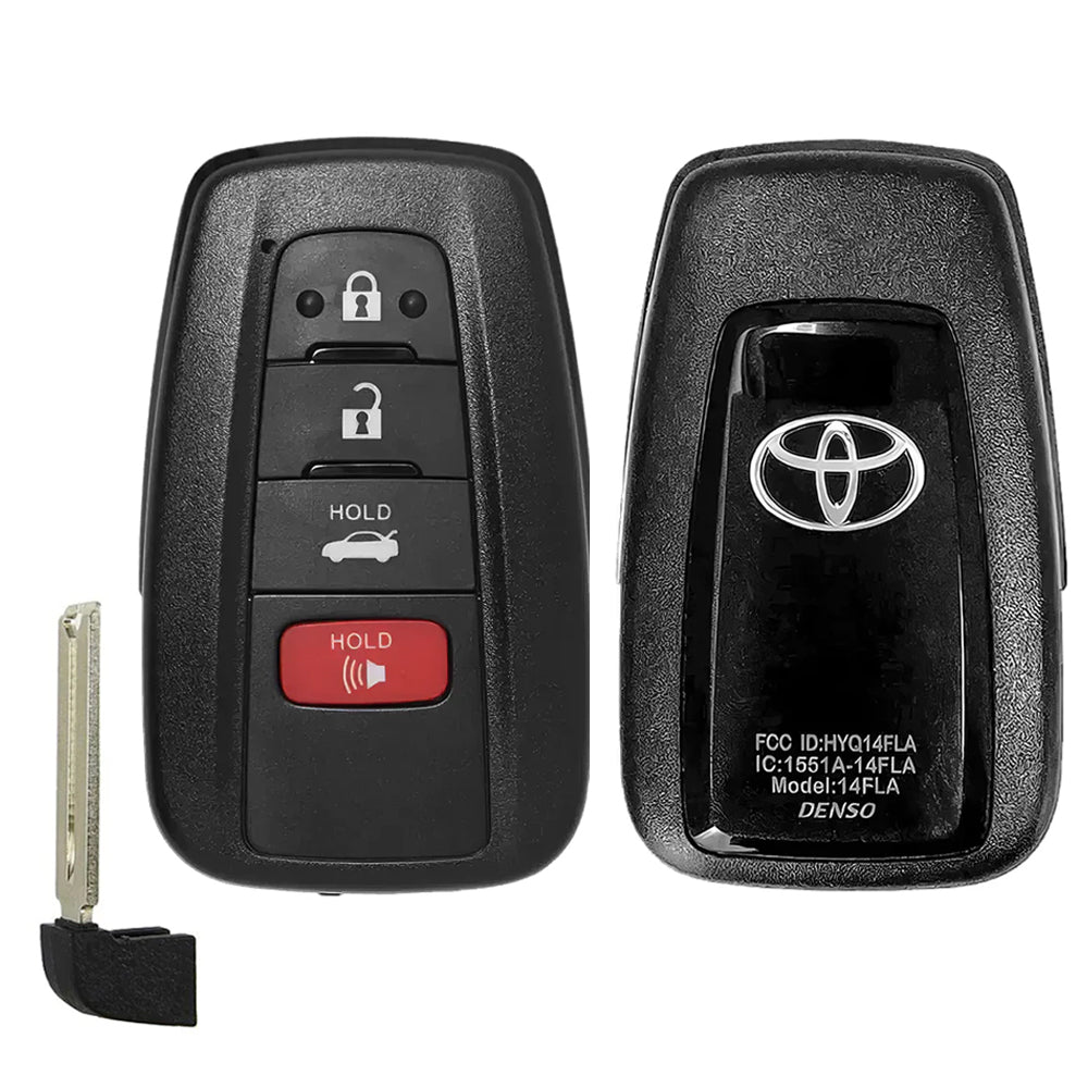 2017 - 2020 Toyota 86 Smart Key 4B W/ Trunk Fob FCC# HYQ14AHP - 6460 - SU003-07686
