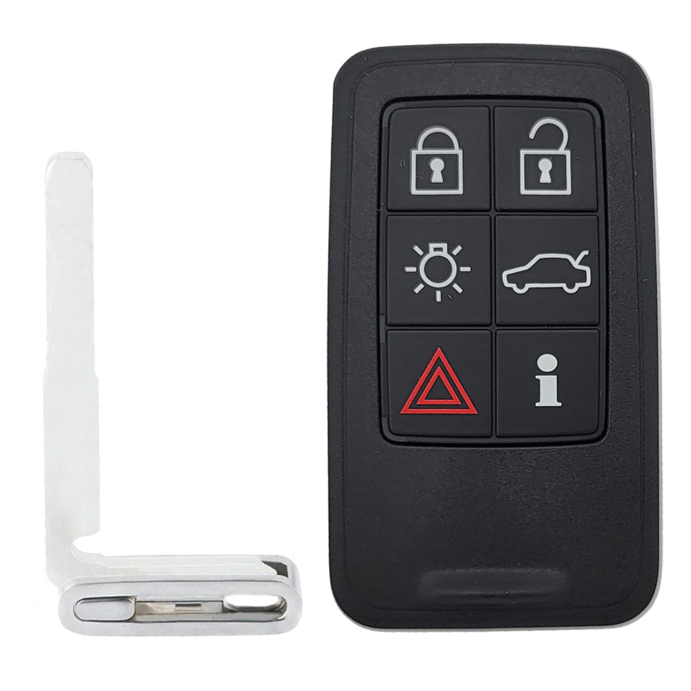 2007 - 2018 Volvo Smart Key 6B Fob Trunk, light & PCC FCC# KR55WK49266 - 434 MHz