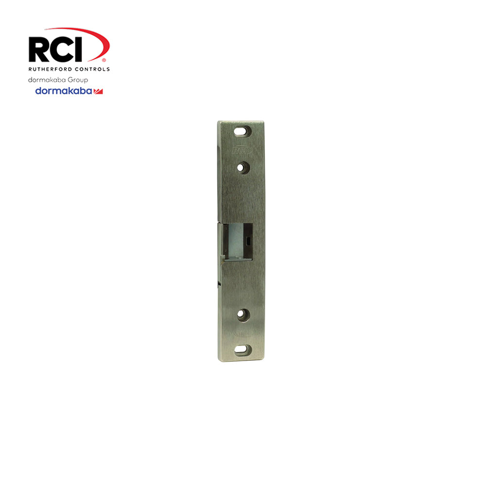 RCI 0163-32D - Surface Mounted Electric Strike with 1/2 Rim - 32D (Satin Stainless Steel-630)