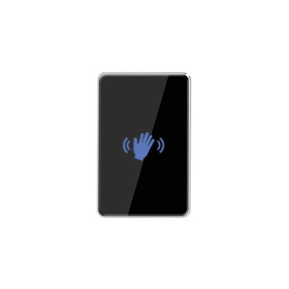 RCI 910TC - Touchless Actuators with Waving Hand Icon - 12/24 VDC - Black Finish