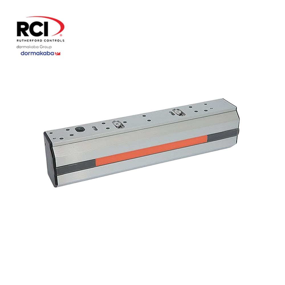 RCI DE8310S Delayed Egress Electromagnetic Lock with Built-in Sounder for Single Door - 12/24VDC - 28 (Brushed Aluminum-689)