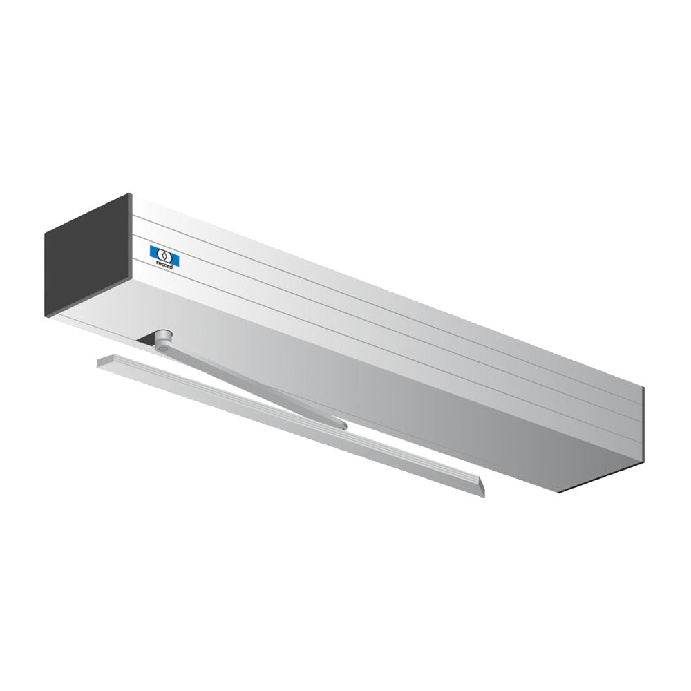 Record USA SS-SD - SimpleSwing Standard Duty Surface Mounted Electromechanical Double Egress Door Operator - 72 Inch Header Push or Pull Side Mounted - Double Lever Arm Regular and Slide Track Arm Standard with Positive Stop