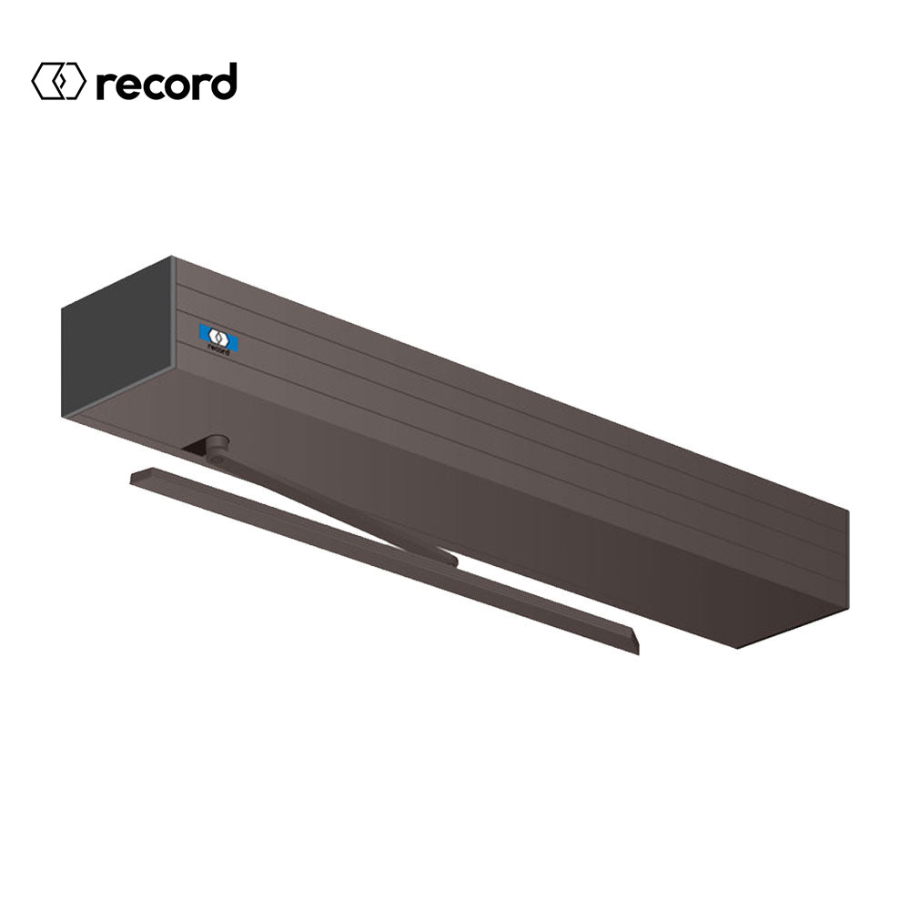 Record USA SS-SD - SimpleSwing Standard Duty Surface Mounted Electromechanical Double Egress Door Operator - 72 Inch Header Push or Pull Side Mounted - Double Lever Arm Regular and Slide Track Arm Standard with Positive Stop