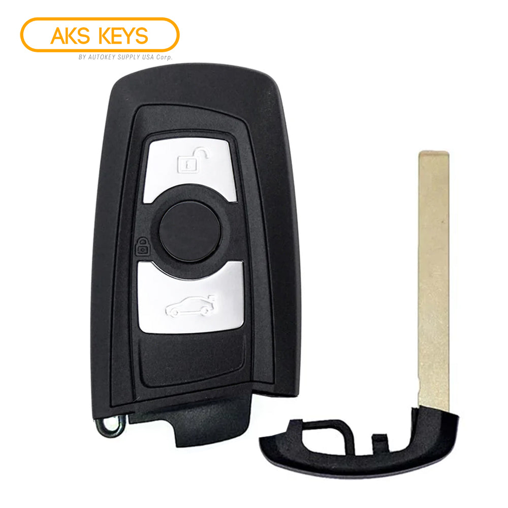 Smart Remote Key Fob Shell for BMW FEM 2013 2014 2015 2016 2017 2018 3B FCC# YGOHUF5767-433
