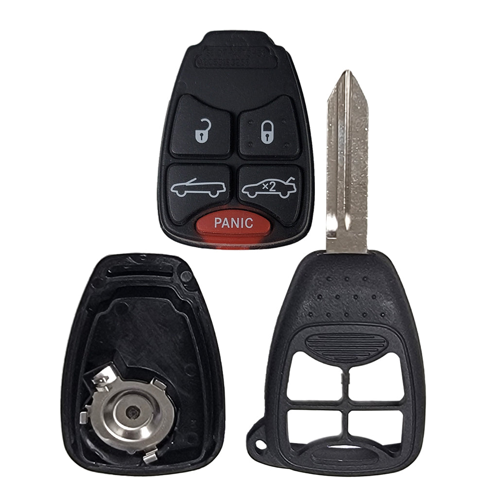 2007 - 2014 Chrysler 200 Sebring Convertible Key Fob Shell Pad 5B