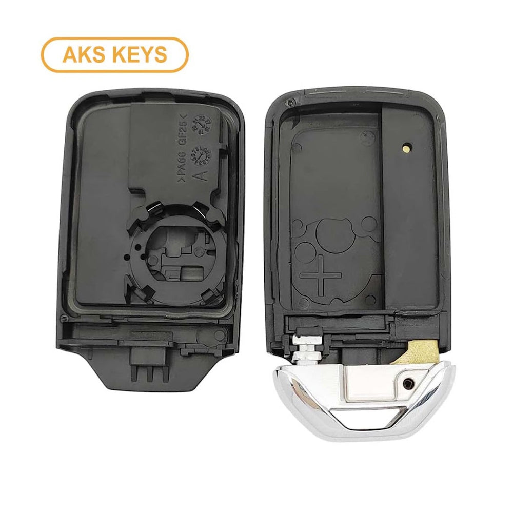 2016 - 2021 Honda HR-V Fit Smart Key Shell 4B Fits for FCC# KR5V1X (2 Pack)
