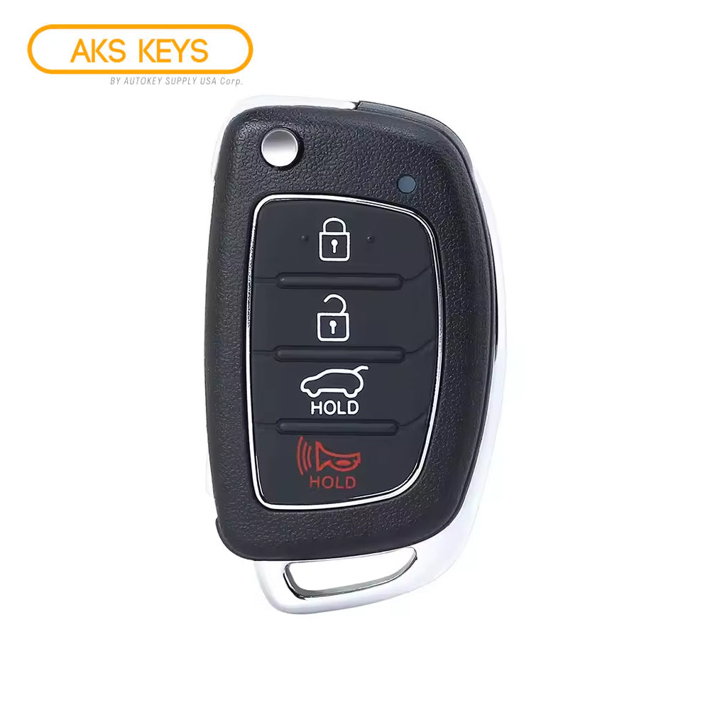 2015 - 2019 Hyundai Sonata Smart Key Shell 4 Buttons FCC# TQ8-RKE-4F16 / TQ8-RKE-4F25