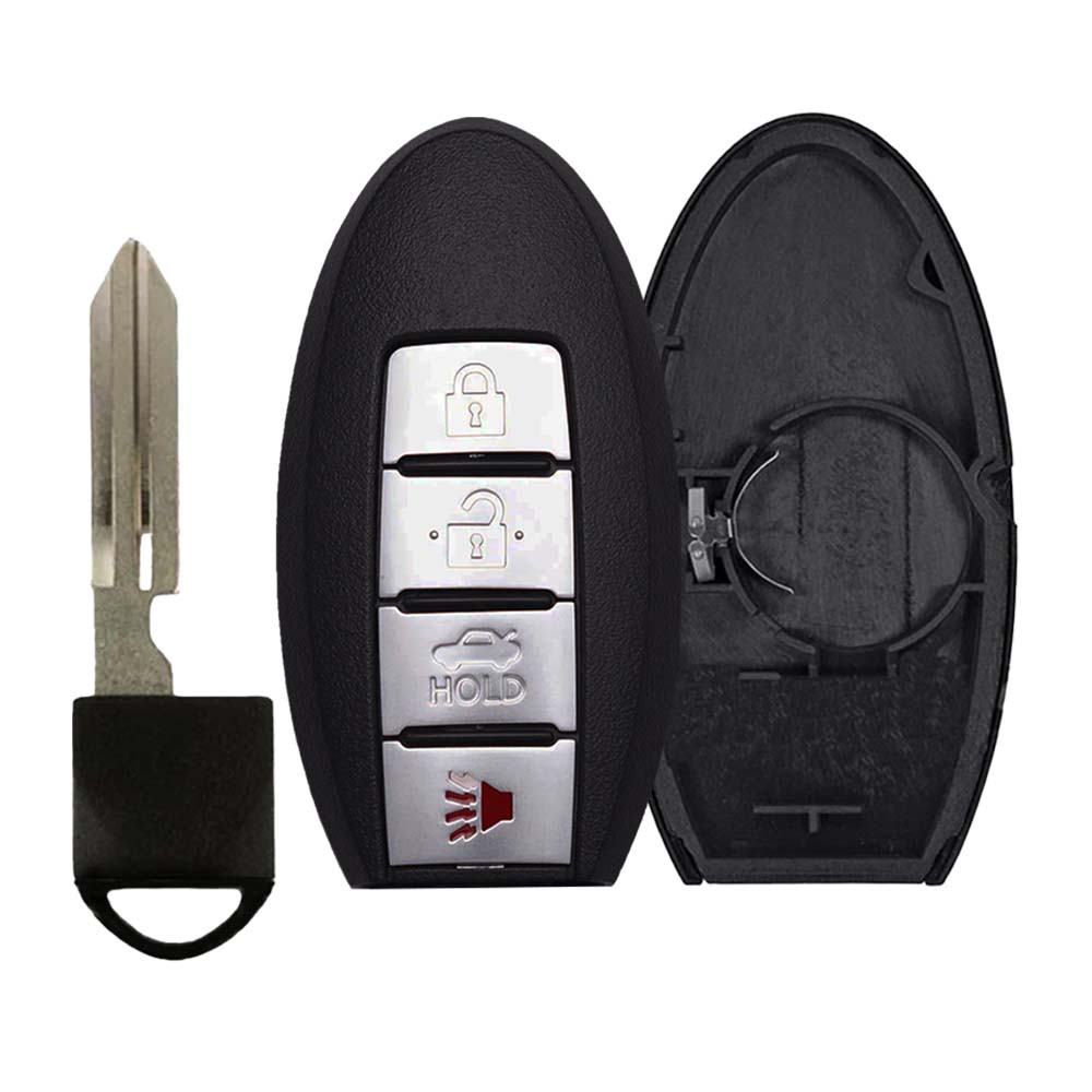 2007 - 2014 Nissan Smart Prox. Key Shell 4B (2 Pack)