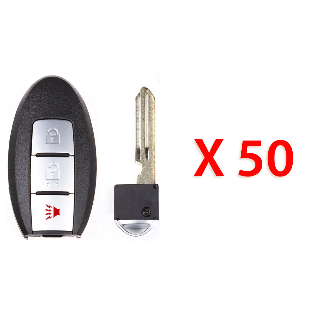 2006 - 2008 Infiniti Smart Key Shell Case 3 Buttons (50 Pack)