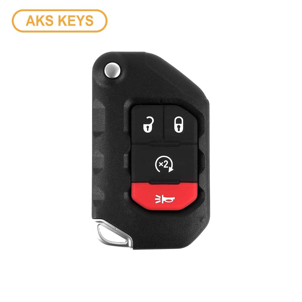 2018 - 2021 Jeep Smart Flip Key Fob Shell 4B FCC# OHT1130261