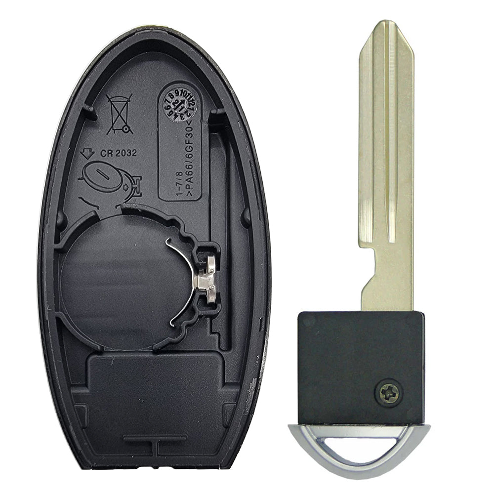 2013 - 2018 Nissan Altima Maxima Smart Key Shell 4B Fits for FCC# KR5S180144014 (10 Pack)
