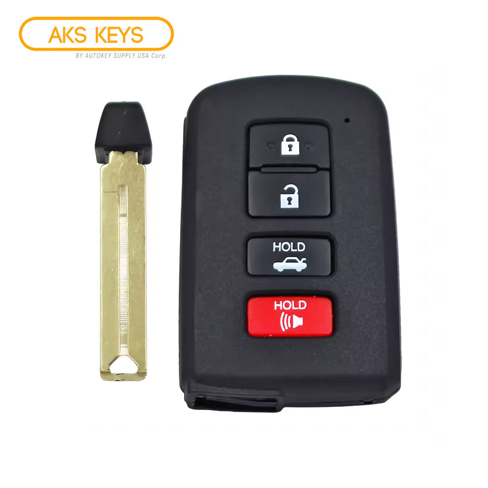 2012 - 2020 Toyota Smart Key Shell 4B with FCC# HYQ14FBA - 0020