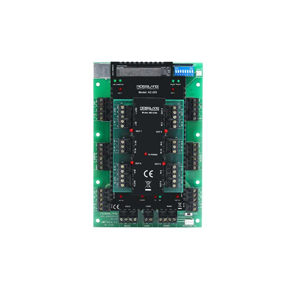 Rosslare - AC-225IP - Expandable Networked Access Control for PCBA Only - 2 Readers - TCP/IP