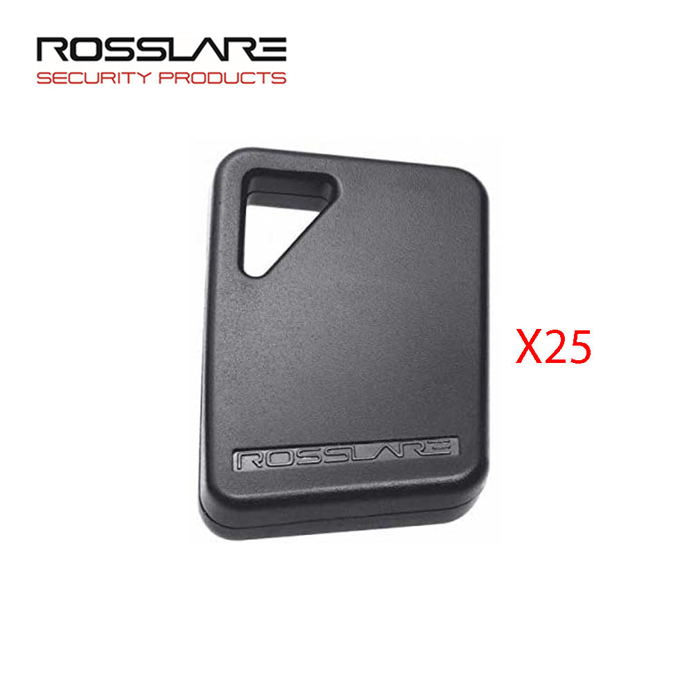 Rosslare - AT-ERK-26A-7TB0 - Black Proximity Tag Key Twist - Read Only - 125 KHZ - 25 Pack