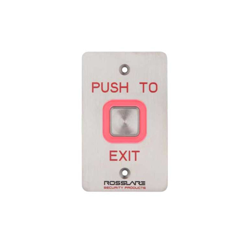 Rosslare - EX-07EO - Digital Piezo Request To Exit Button with Toggle Option - 12-24 VDC
