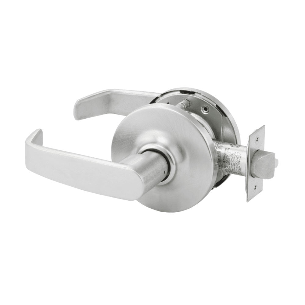 Sargent - 10XU15 - Passage Cylindrical Lock - L Lever - Non-Keyed - Grade 1