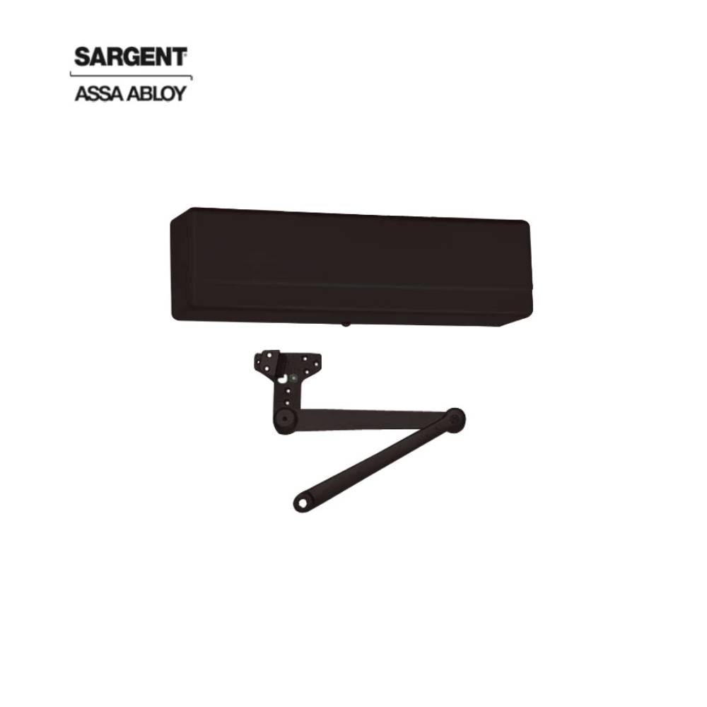 Sargent - 1431 - Surface Door Closer - Thru Bolts - Heavy Duty Hold Open Parallel Arm with Compression Stop - Optional Color