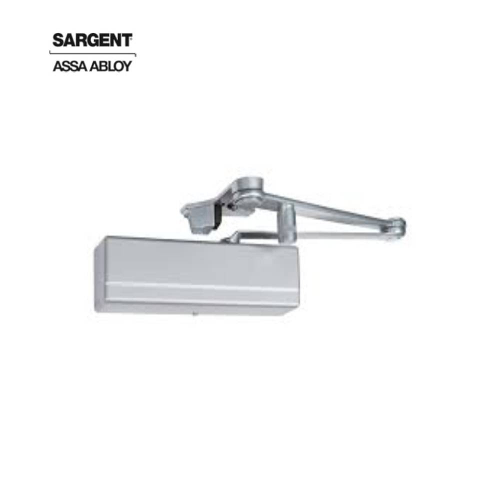Sargent - 1431 - Surface Door Closer - Thru Bolts - Heavy Duty Hold Open Parallel Arm with Compression Stop - Optional Color