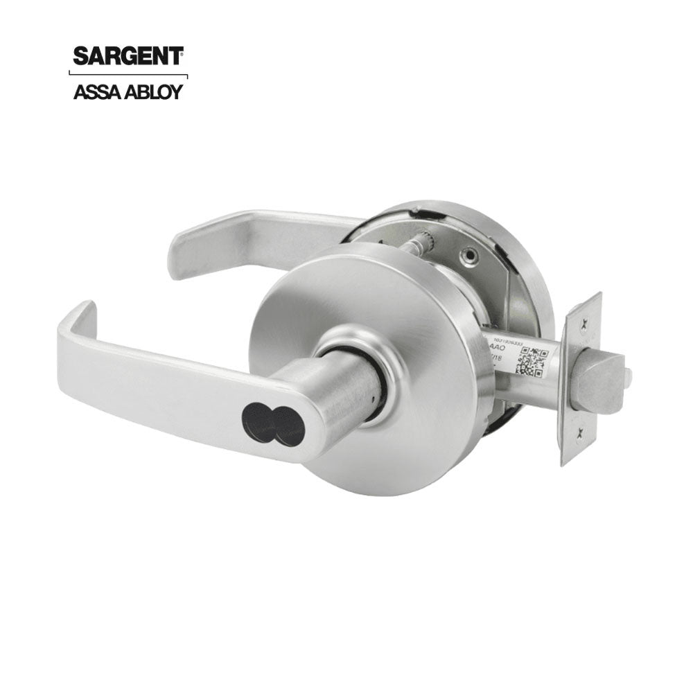 Sargent - 10XG16 - Classroom Security/Apartment/Exit/Privacy Cylindrical Lock - L Lever - Grade 1