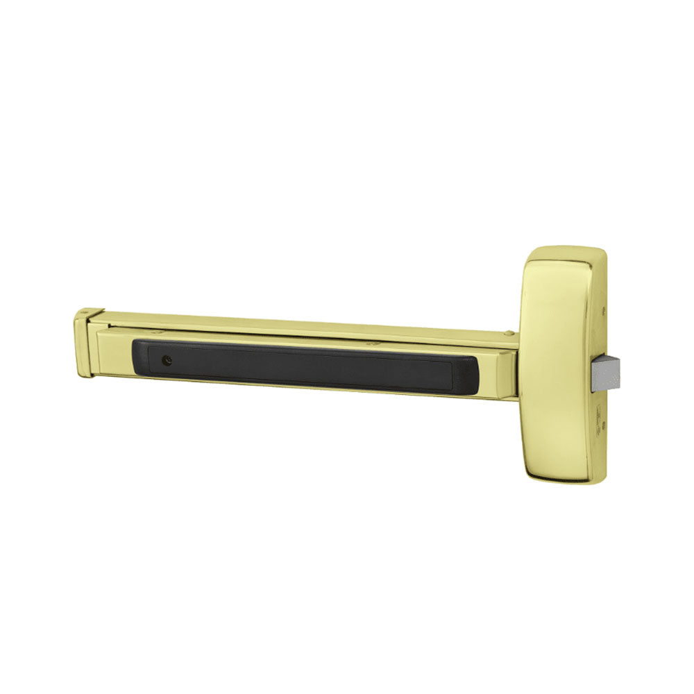 Sargent - 8810 - Rim Exit Bar with Wide Stile Pushpad Exit Only and Hex Key Dogging - Field Reversible - Grade 1
