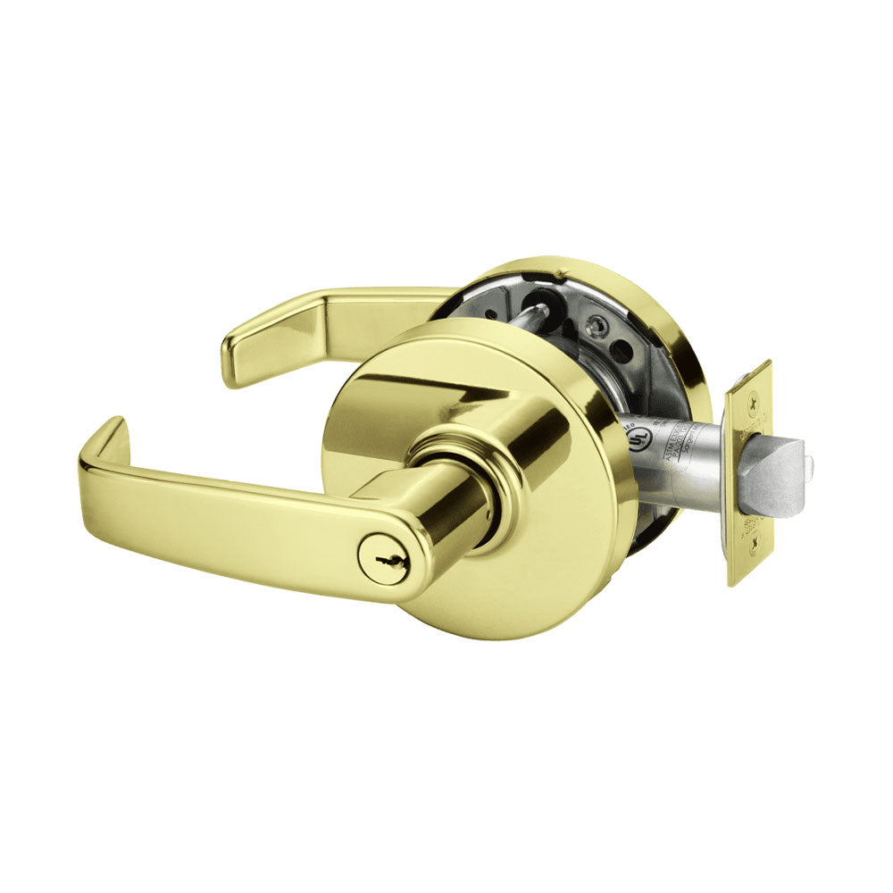 Sargent - 10XG05 - Entrance/Office Heavy Duty Cylindrical Lock - Conventional Cylinder - Patented Degree DG2 Cylinder with Thru-Bolts - Grade 1