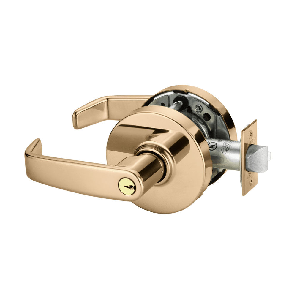 Sargent - 10XG05 - Entrance/Office Heavy Duty Cylindrical Lock - Conventional Cylinder - Patented Degree DG2 Cylinder with Thru-Bolts - Grade 1