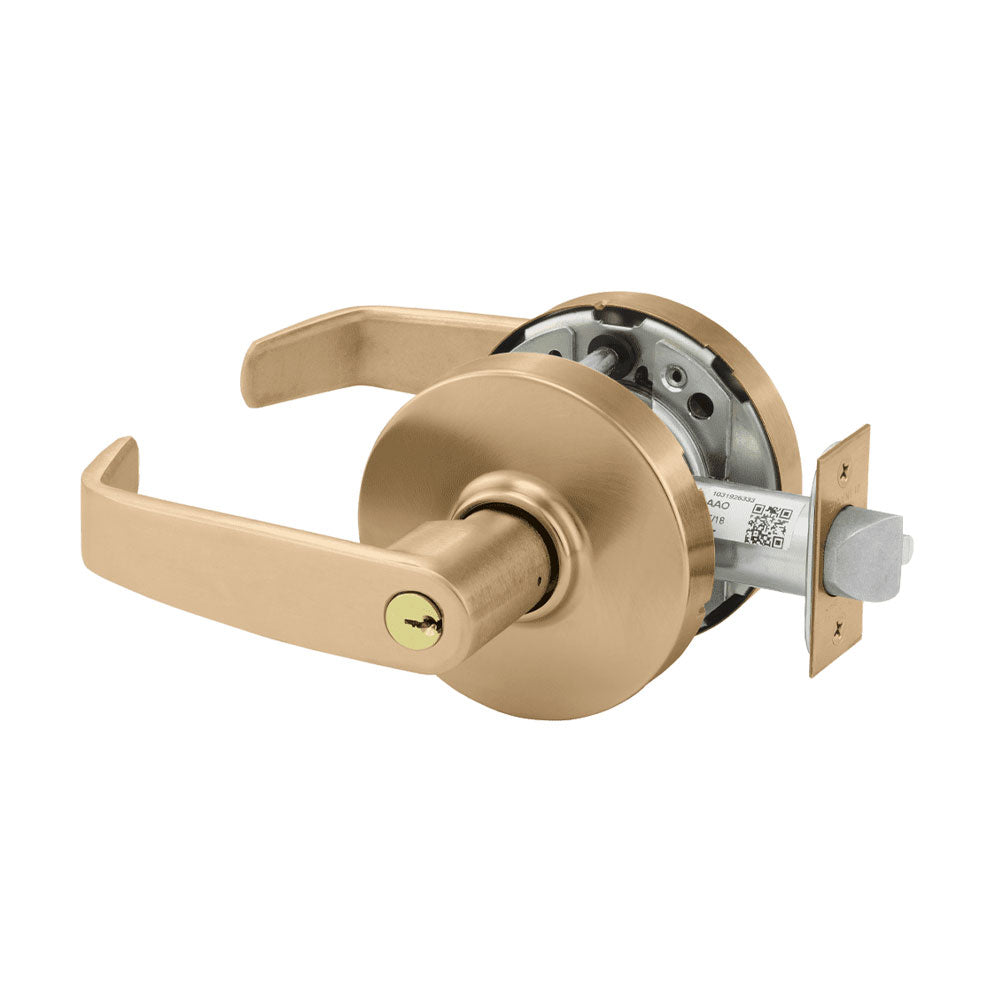 Sargent - 10XG05 - Entrance/Office Heavy Duty Cylindrical Lock - Conventional Cylinder - Patented Degree DG2 Cylinder with Thru-Bolts - Grade 1