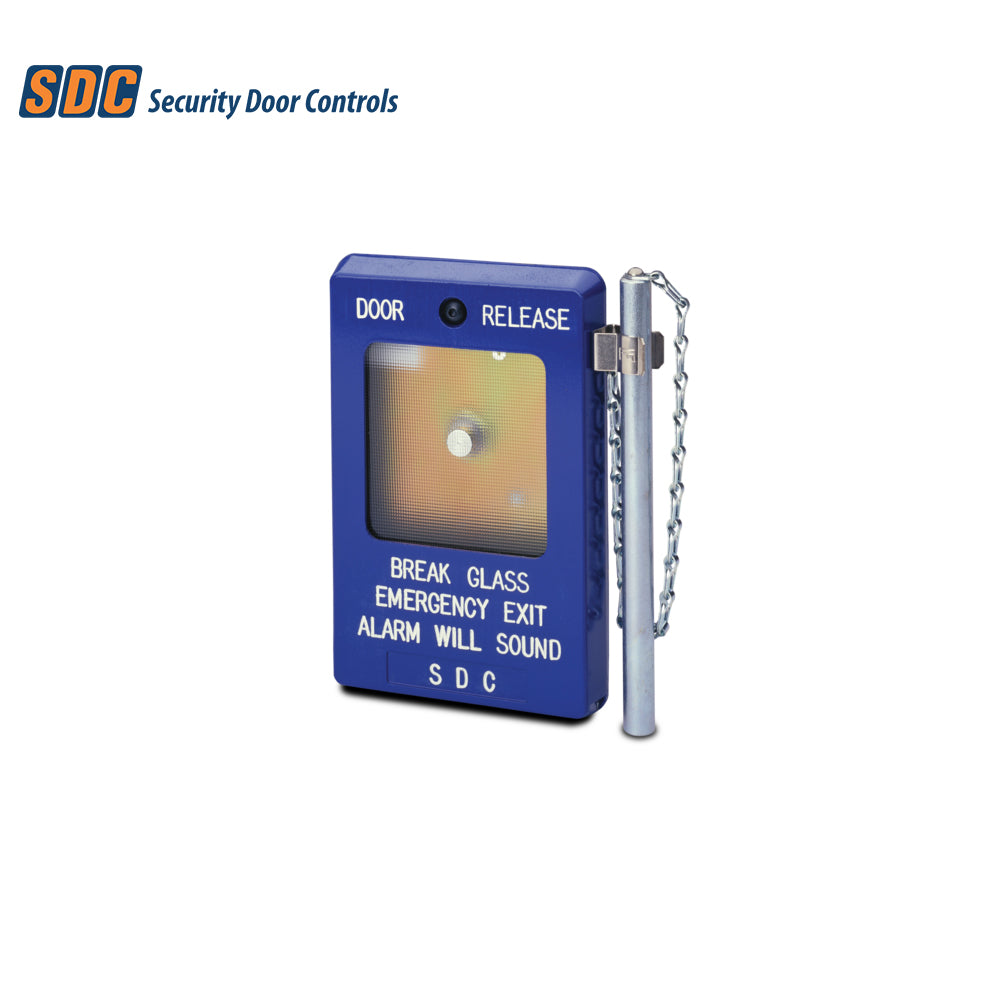 SDC - E492-GL4 - Emergency Door Release with 4 Replacement Glass Plates for 492