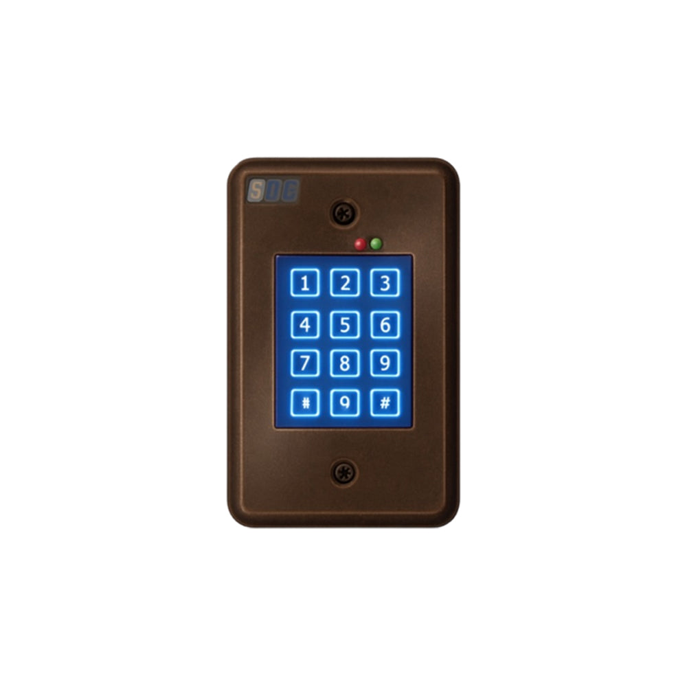 SDC - 918 - Indoor Self-Contained Digital Keypad with Single Entry Facilities Upto 500 Users - 12/24 VAC/DC