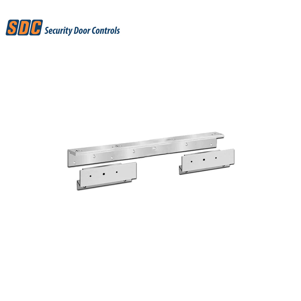 SDC - TJ2V - Top Jamb Kit for EMLocks Double for 1200lb and 1650lb Locks - Satin Aluminum Clear Anodized