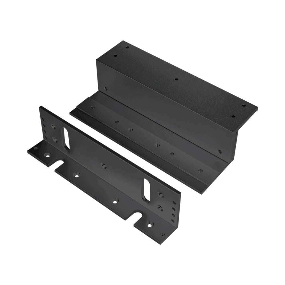 SECO-LARM E-941S-1K2/ZQ Z-Bracket for 1,200-lb Series Electromagnetic Locks - Black