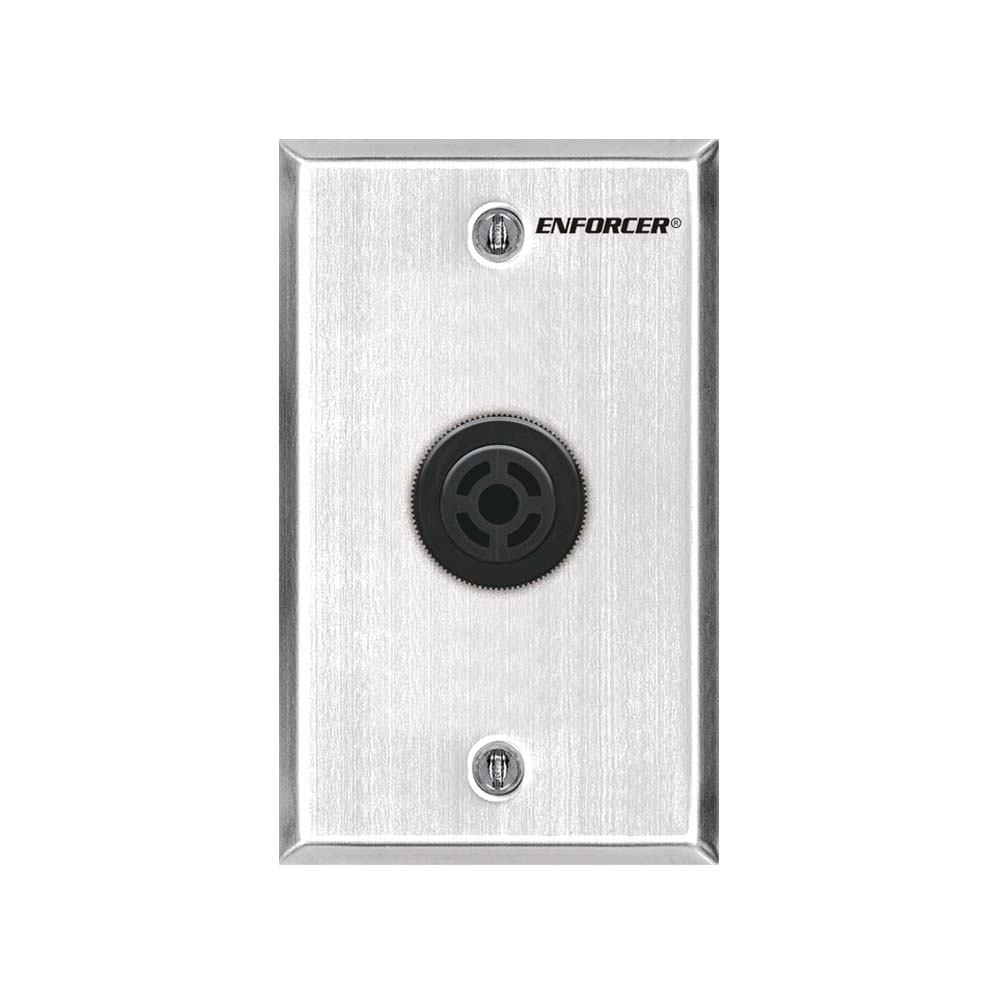 SECO-LARM SH-313B Miniature Electronic Buzzer Plate - Single-Gang