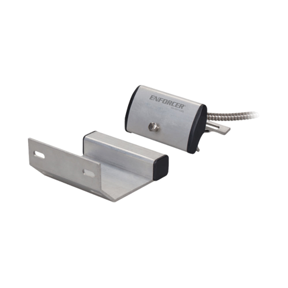 SECO-SM-4201-L3Q Track-Mount Magnetic Contact Switch for Overhead Doors with 3 Wires Open/Closed loop - 3" Gap