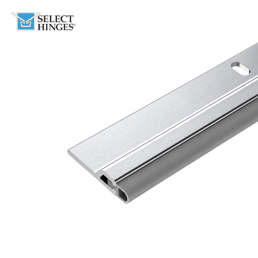 Select Hinges SL160 Straight Weatherstrip - Silicone Insert Door Weather Seal