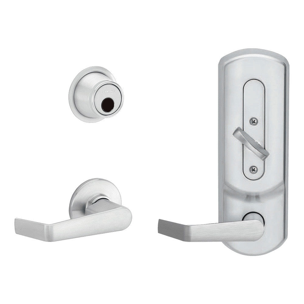 Schlage - CS210-B500LD - Entrance Single Locking Interconnected Lock Less Cylinder with 1 3/4" Door Thickness - Right Handed - Grade 2 - US3 - Bright Polished Brass (605)
