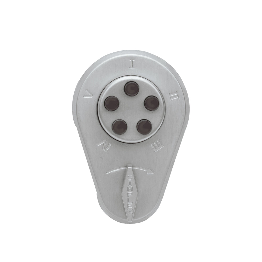 Simplex 9193000 Auxiliary Pushbutton Deadbolt/Spring Latch