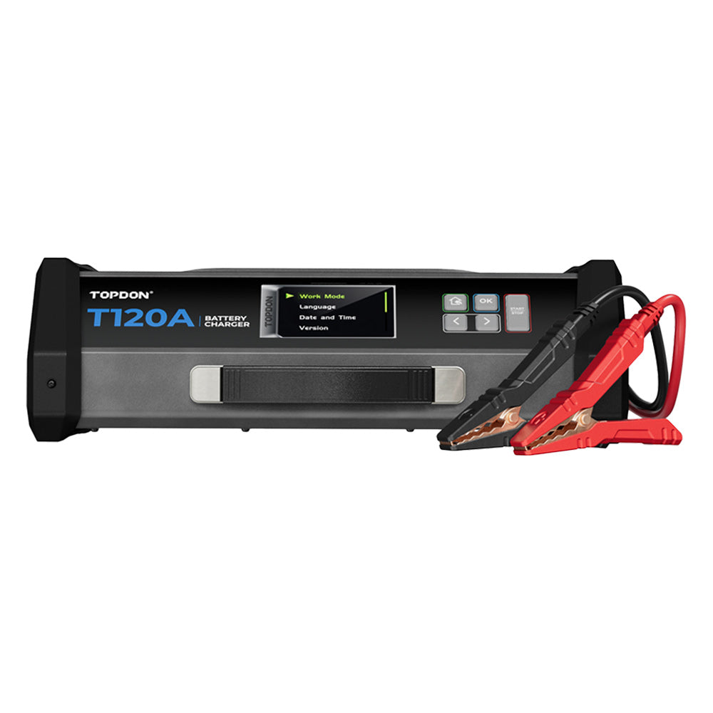 TOPDON Tornado120000 - 120A Stable Power Supply and 12V Battery Charger
