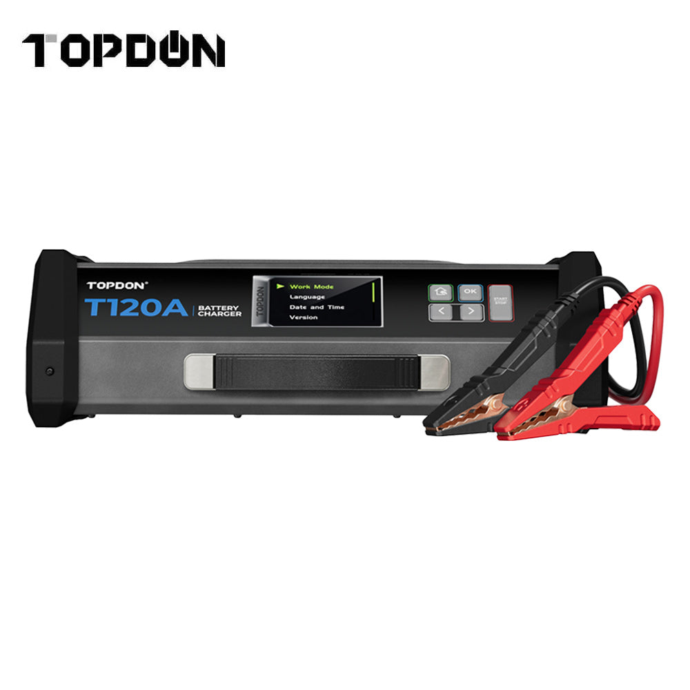 TOPDON Tornado120000 - 120A Stable Power Supply and 12V Battery Charger