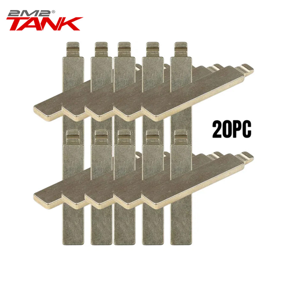 TANK H007 L Super Key Blank Set - 20 Pcs