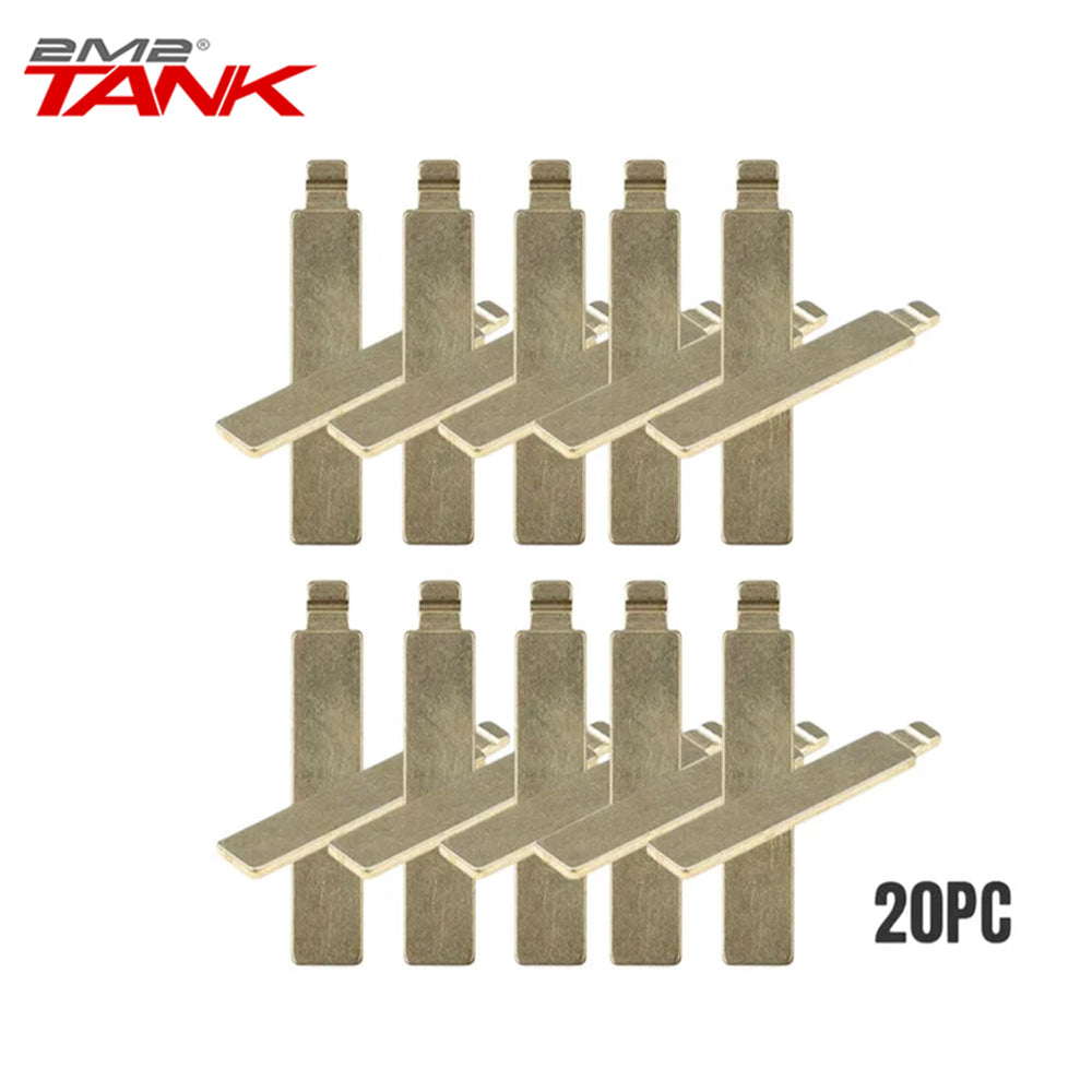 TANK H008 T Super Key Blank Set - 20 Pcs