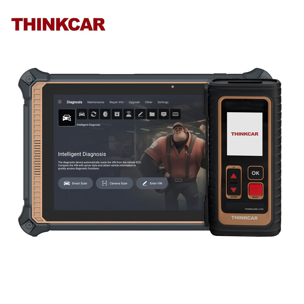 THINKCAR PLATINUM 391 - 10 inch OBD2 Full System Diagnostic Scanner with Maintenance Reset Functions