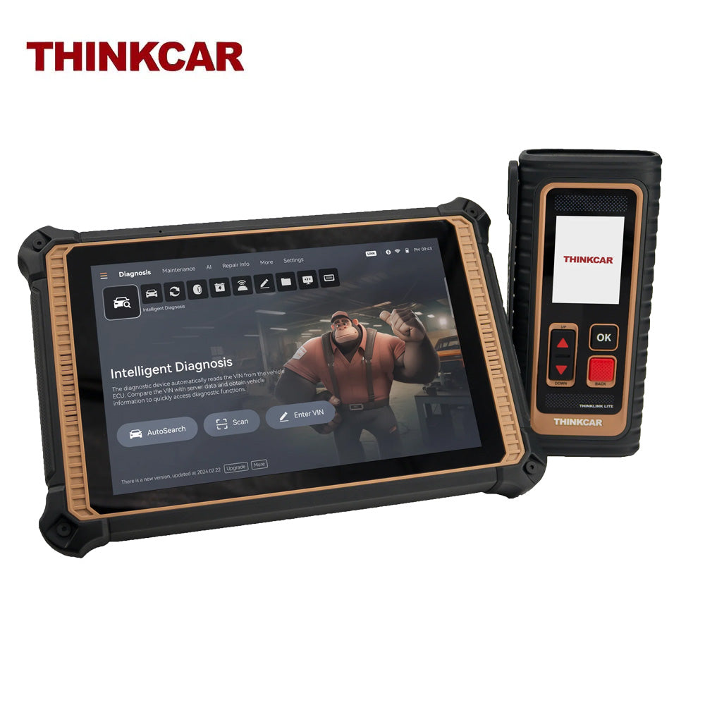 THINKCAR PLATINUM 391 - 10 inch OBD2 Full System Diagnostic Scanner with Maintenance Reset Functions