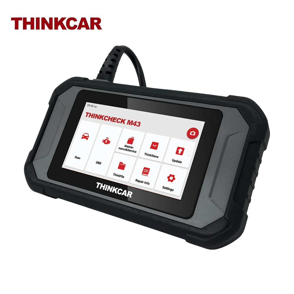 THINKCAR THINKCHECK M43 - 5 inch Professional OBD2 Scanner Car Code Reader Vehicle Diagnostic Tool