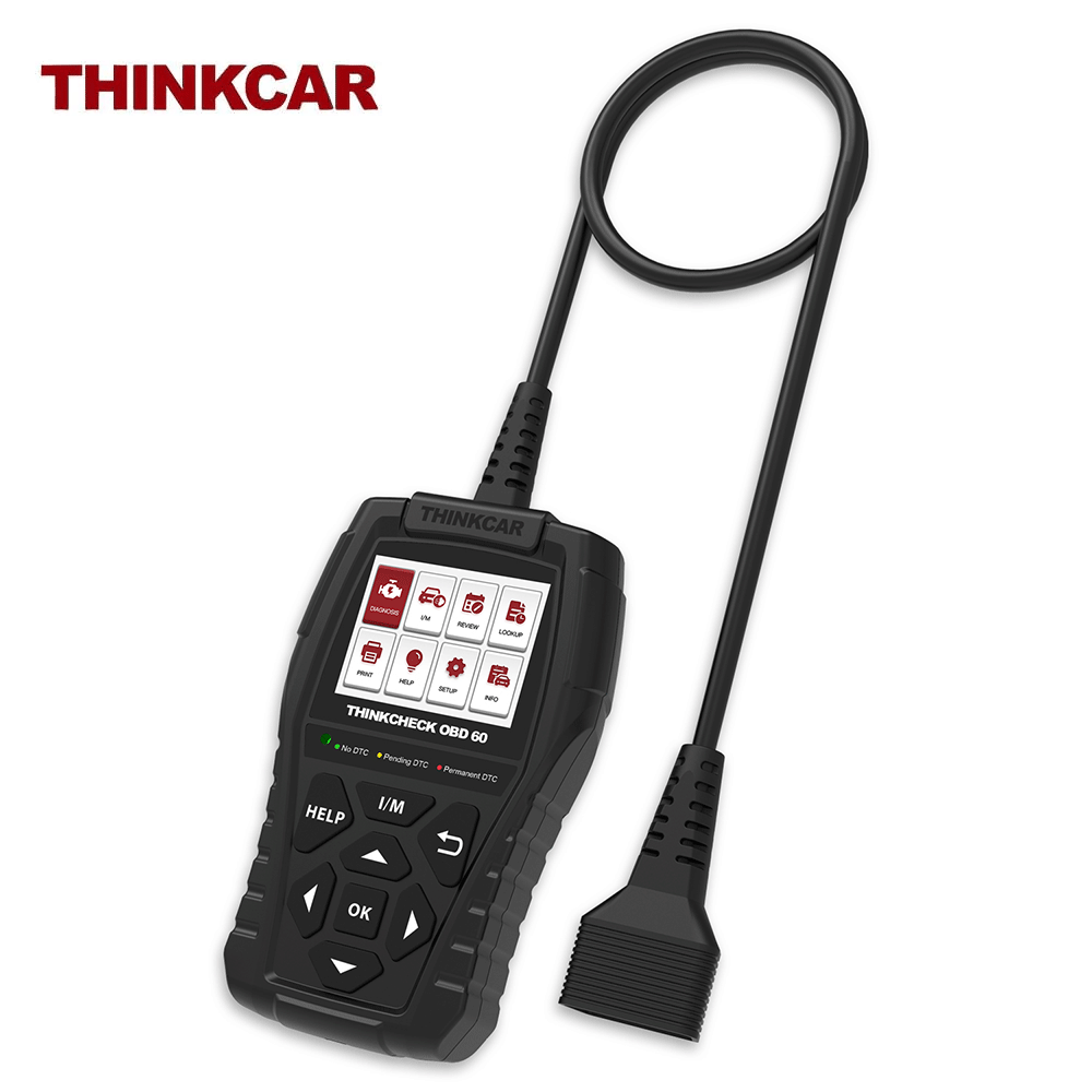 THINKCAR THINKCHECK OBD60 - OBD2 Scanner Car Code Reader Tool Check Engine Light, Smog Check Vehicle Diagnostic Equipment