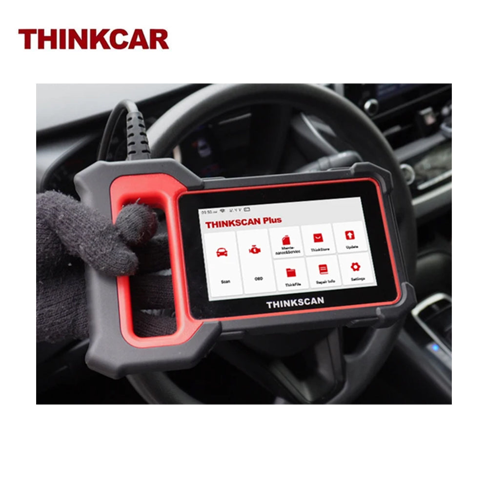 THINKCAR THINKSCAN PLUS S7 v2 - 5-Inch OBD2 Scanner Reset Code Reader and Scan Tool