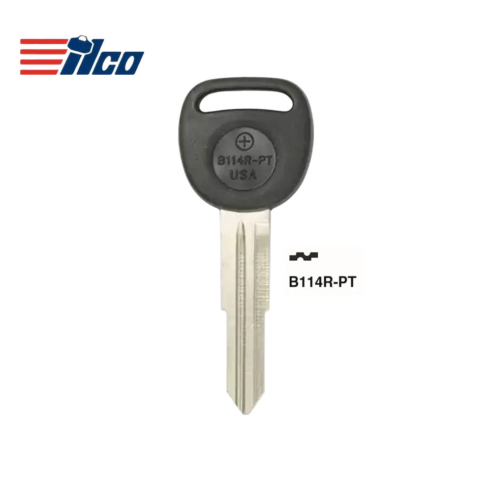 2008 - 2015 Chevrolet Saturn Transponder Key - ID46 Chip (Circle +) - B114R-PT