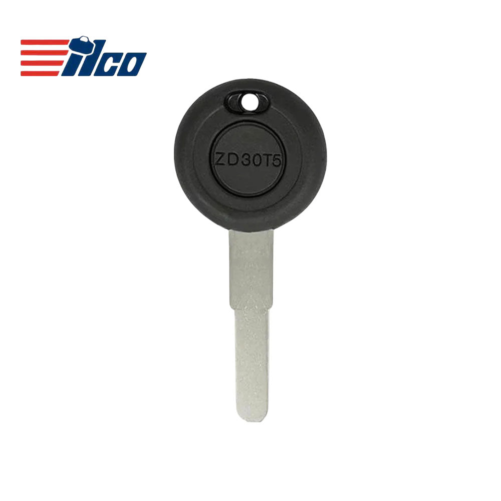 ILCO - 2004-2014 Ducati Apprila Moto Guzzi Motorcycle Transponder Key - T5 Chip - ZD30T5-SI
