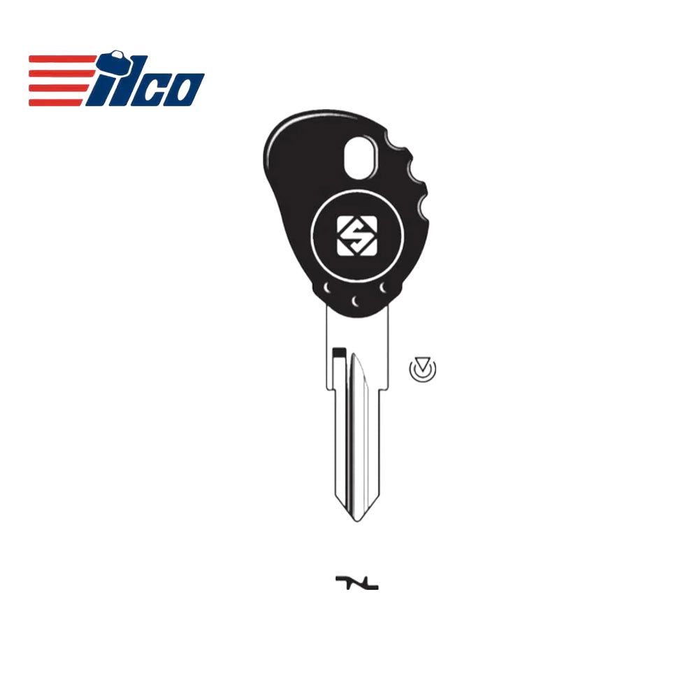 ILCO - 2007-2021 Honda Motorcycle Transponder Key - ID46 Chip - ZD24RT14-SI